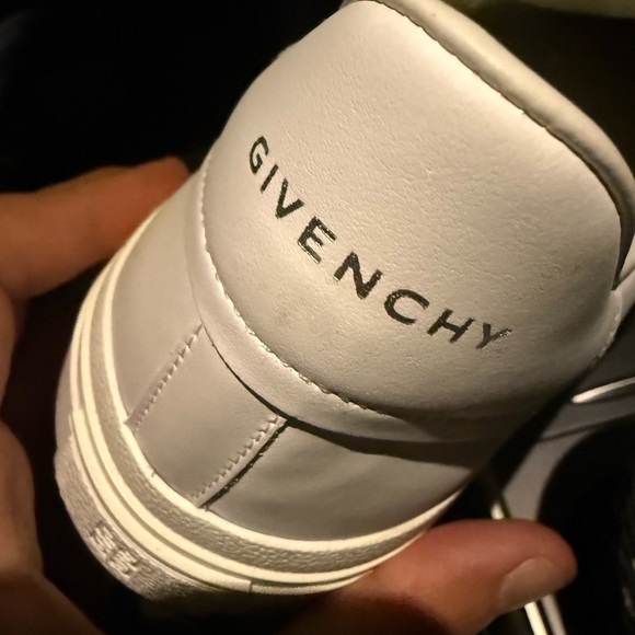 Givenchy City Sport Leather White Sneakers Sz 46 - Picture 8 of 10